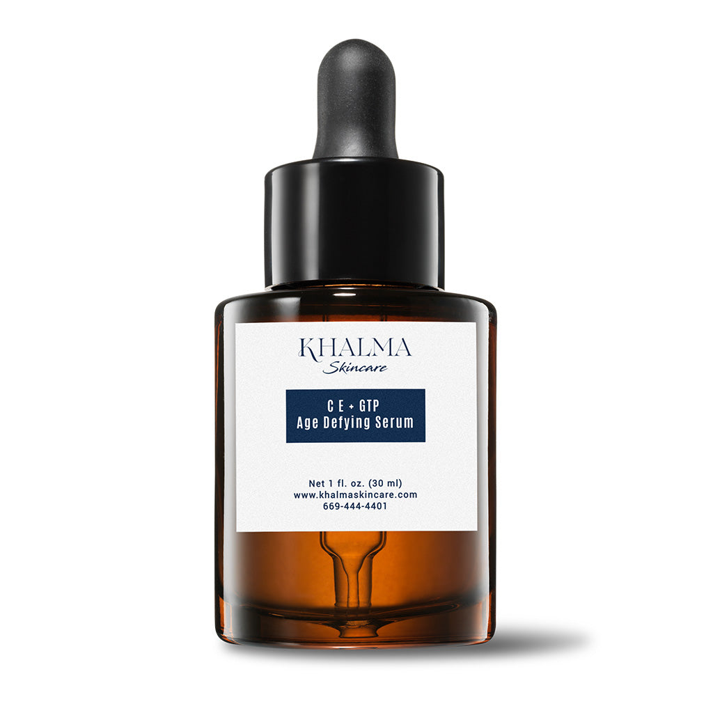 Khalma's Vitamin C E + GTP Anti-Aging Serum - 0.23oz